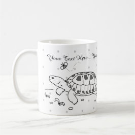 Rysk sköldpaddamugg för anpassade kaffemugg