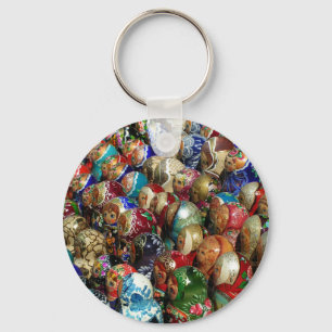 Rysk souvenirer-nyckelkedja nyckelring