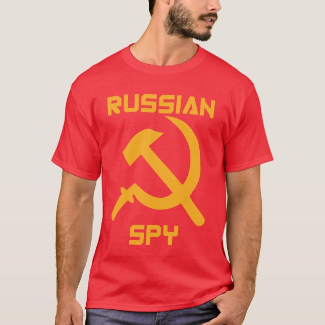 Rysk spion tee (Framsida)