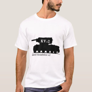 Rysk tank för skurkroll KV-2 T-shirt
