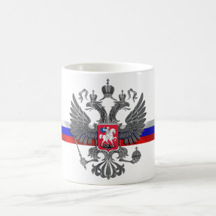 Rysk vapensköld kaffemugg