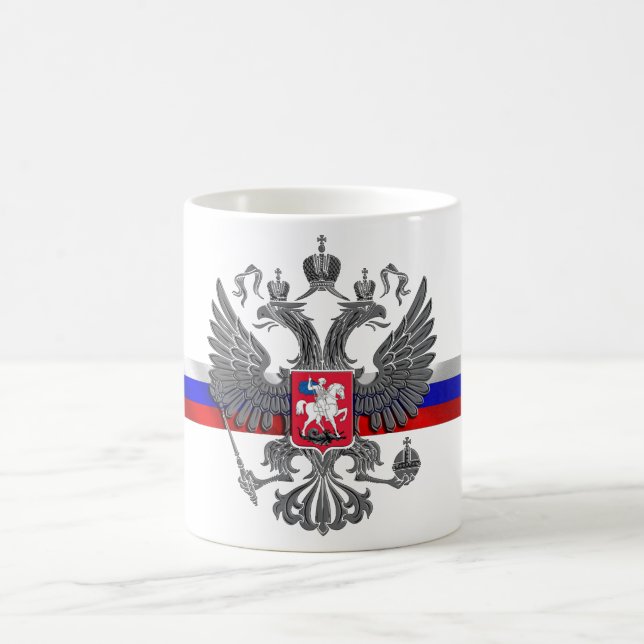 Rysk vapensköld kaffemugg (Center)