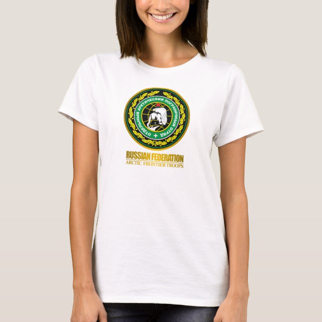 Ryska arktiska gränstruppar tee shirt (Framsida)