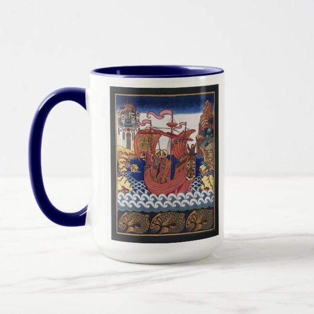 RYSKA ART NOVEAU MUGG (Vänster)