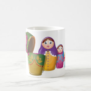Ryska Babusjkor Kaffemugg