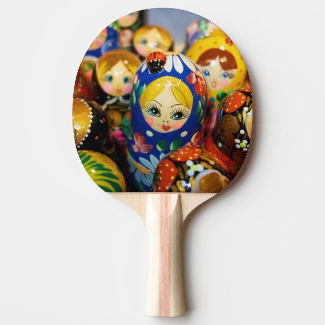 Ryska Babusjkor Pingisracket (Framsidan)