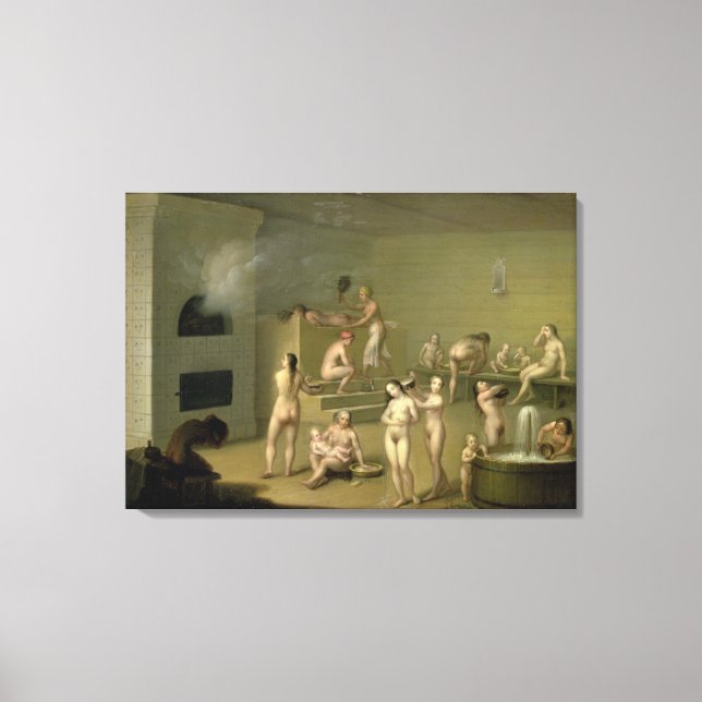 ryska Bath, 1825 Canvastryck (Framsida)