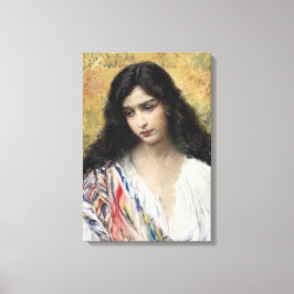 ryska Beauty (av Konstantin Makovsky) Canvastryck