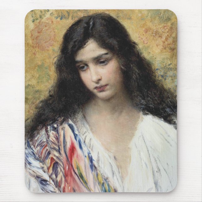 ryska Beauty (av Konstantin Makovsky) Musmatta (Framsidan)