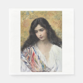 ryska Beauty (av Konstantin Makovsky) Pappersservett