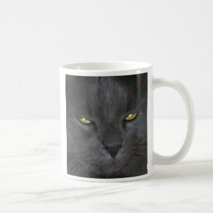 Ryska blått för långt hår kaffemugg