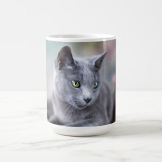 Ryska blått kaffemugg