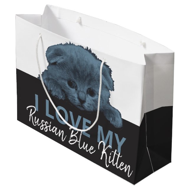 Ryska Blue Kitten (Baksidan Vinklad)