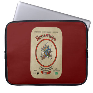 Ryska Bogatyr Beer Laptop Sleeve
