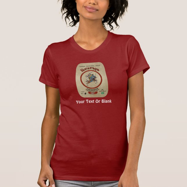 Ryska Bogatyr Beer T Shirt (Framsida)