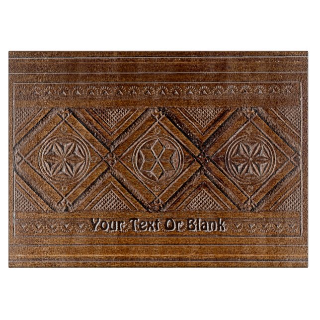 ryska Carved Wood Box (Framsidan)
