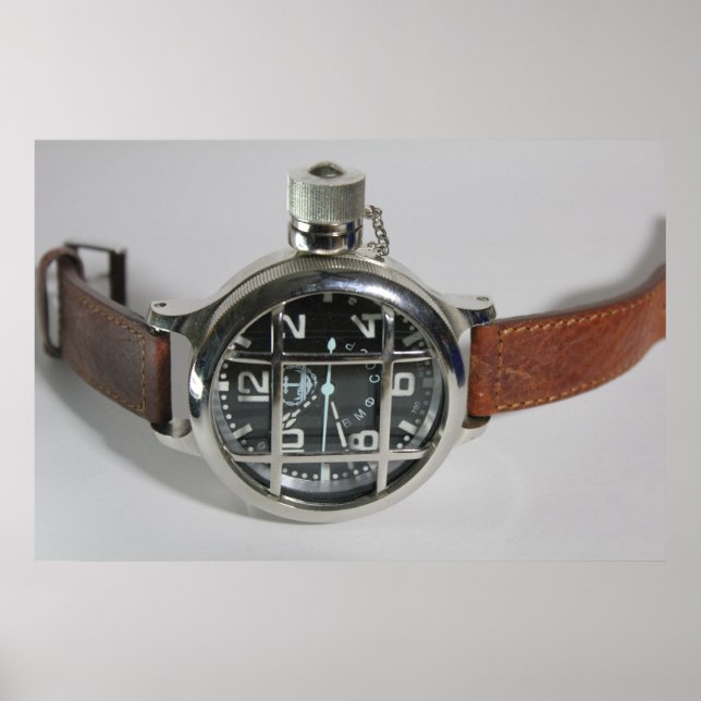 ryska Diver-klocka Poster (Framsidan)