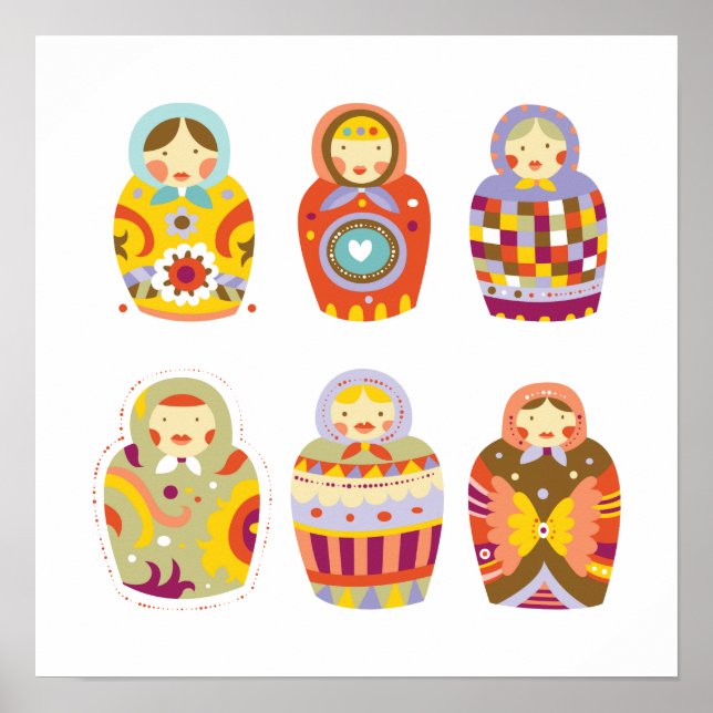 ryska dockor Poster (Framsidan)