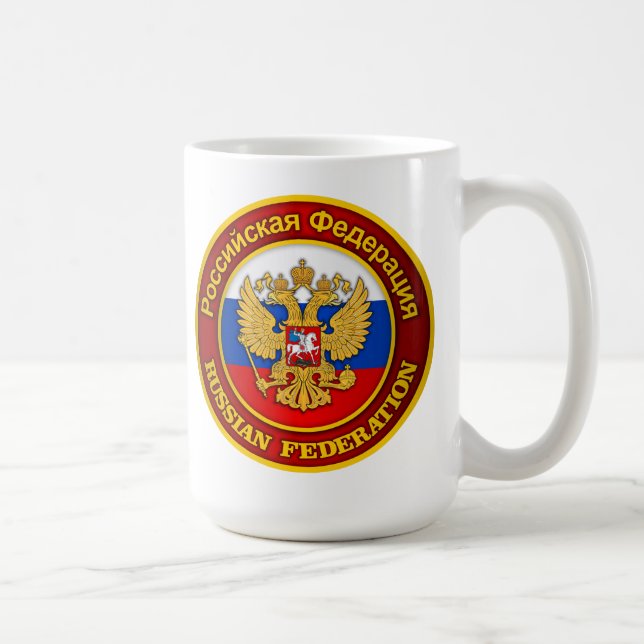 ryska Emblem Kaffemugg (Höger)