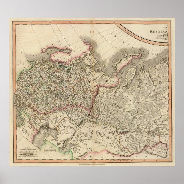 Ryska Empire väster Poster (Framsidan)
