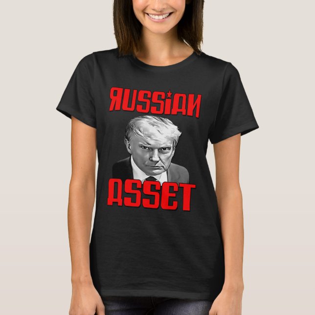ryska ETT - Trump T Shirt (Framsida)