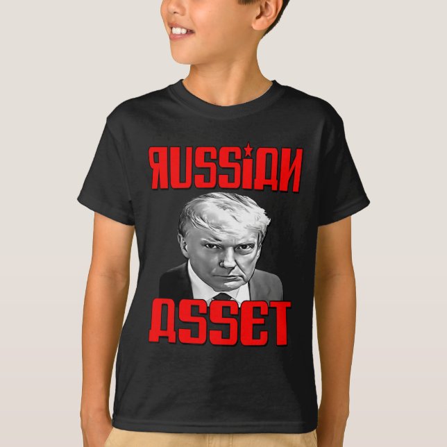 ryska ETT - Trump T Shirt (Framsida)