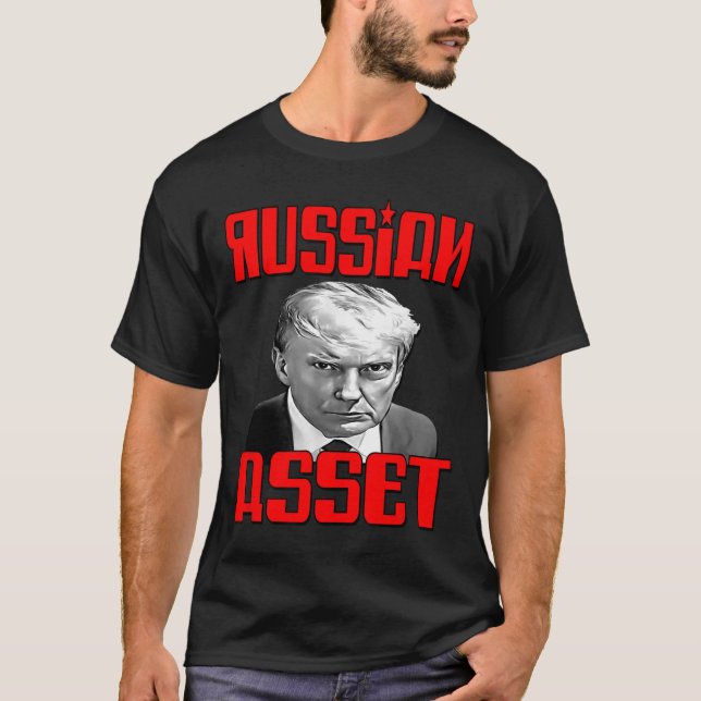 ryska ETT - Trump T Shirt (Framsida)