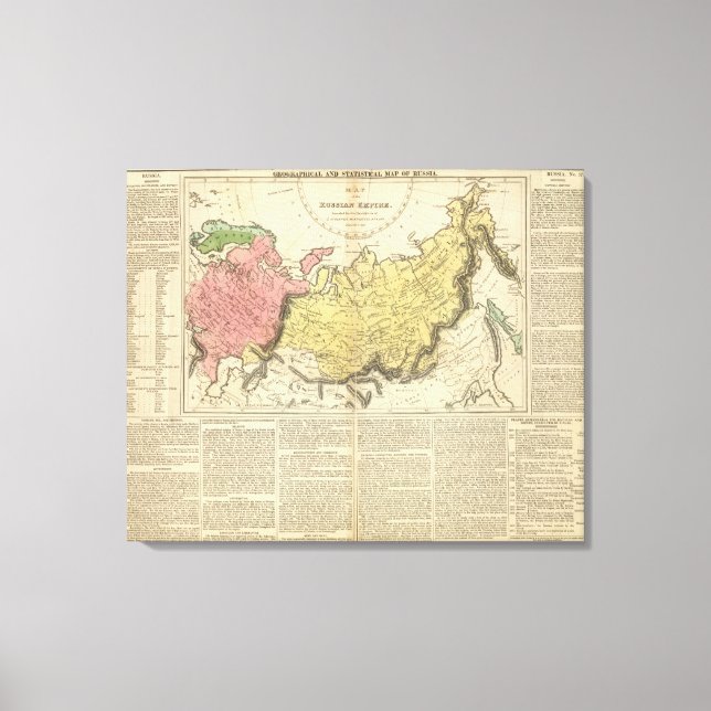 Ryska federationen canvastryck (Framsida)