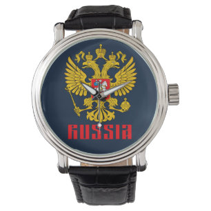 ryska Flagga Imperial Eagle ryska ortodox Armbandsur