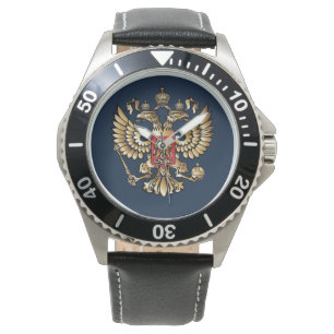 ryska Flagga Imperial Eagle ryska ortodox Armbandsur