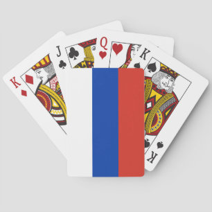 Ryska Flagga (Ryssland) Casinokort