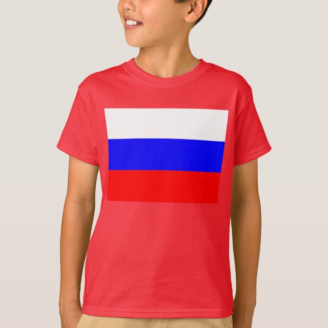 Ryska Flagga Tee (Framsida)