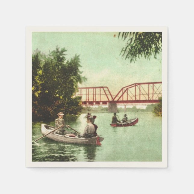 Ryska floden - Healdsburg, CA Pappersservett (Framsidan)