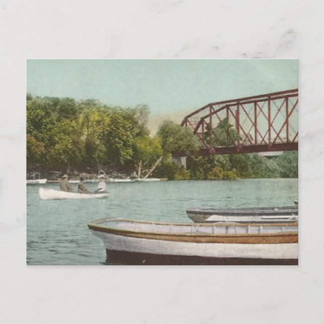 Ryska floden i Healdsburg Kalifornien Vykort (Framsida)