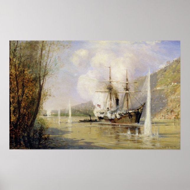 Ryska Förstörare "Shutka" Poster (Framsidan)