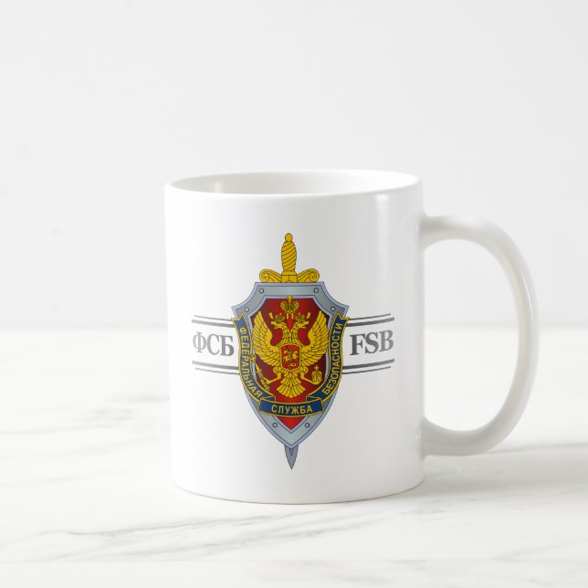 Ryska FSB Kaffemugg (Höger)