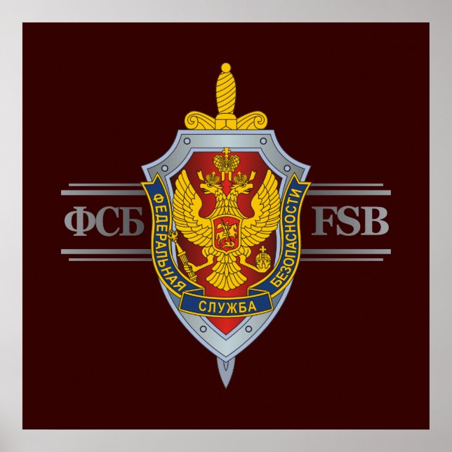 Ryska FSB Poster (Framsidan)