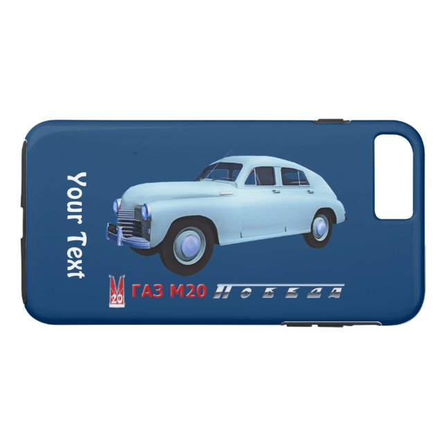 Ryska GAZ M20 Sedan Case-Mate iPhone Skal (Baksida (horisontal))
