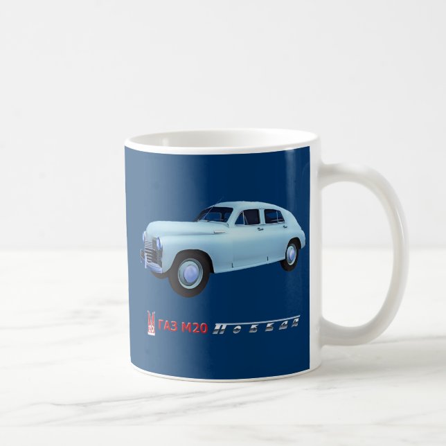 Ryska GAZ M20 Sedan Kaffemugg (Höger)