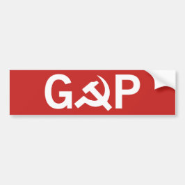 ryska GOP Bumper Sticker Bildekal