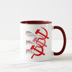 ryska Hammer och Sickle Emblem Mugg