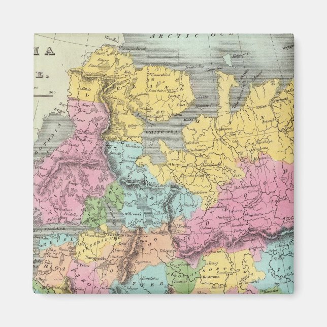 Ryska i Europa Magnet (Framsidan)