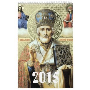 Ryska ikoner kalender