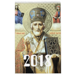 Ryska ikoner kalender