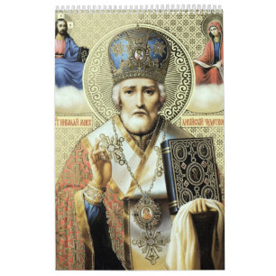 Ryska ikoner kalender