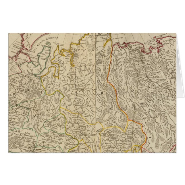 Ryska imperiet 6 hälsningskort (Framsidan Horizontal)