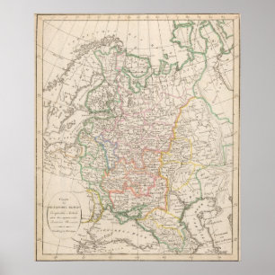 Ryska imperiet, Europa Antheil Poster