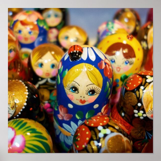 Ryska kapningsdockor poster (Framsidan)
