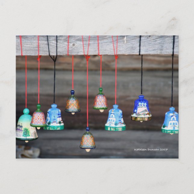 Ryska Klockor - vykort (Framsida)