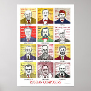 Ryska kompositörer poster